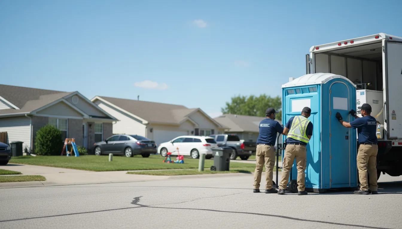 Standard Porta Potty Rentals in West Union, IL near me